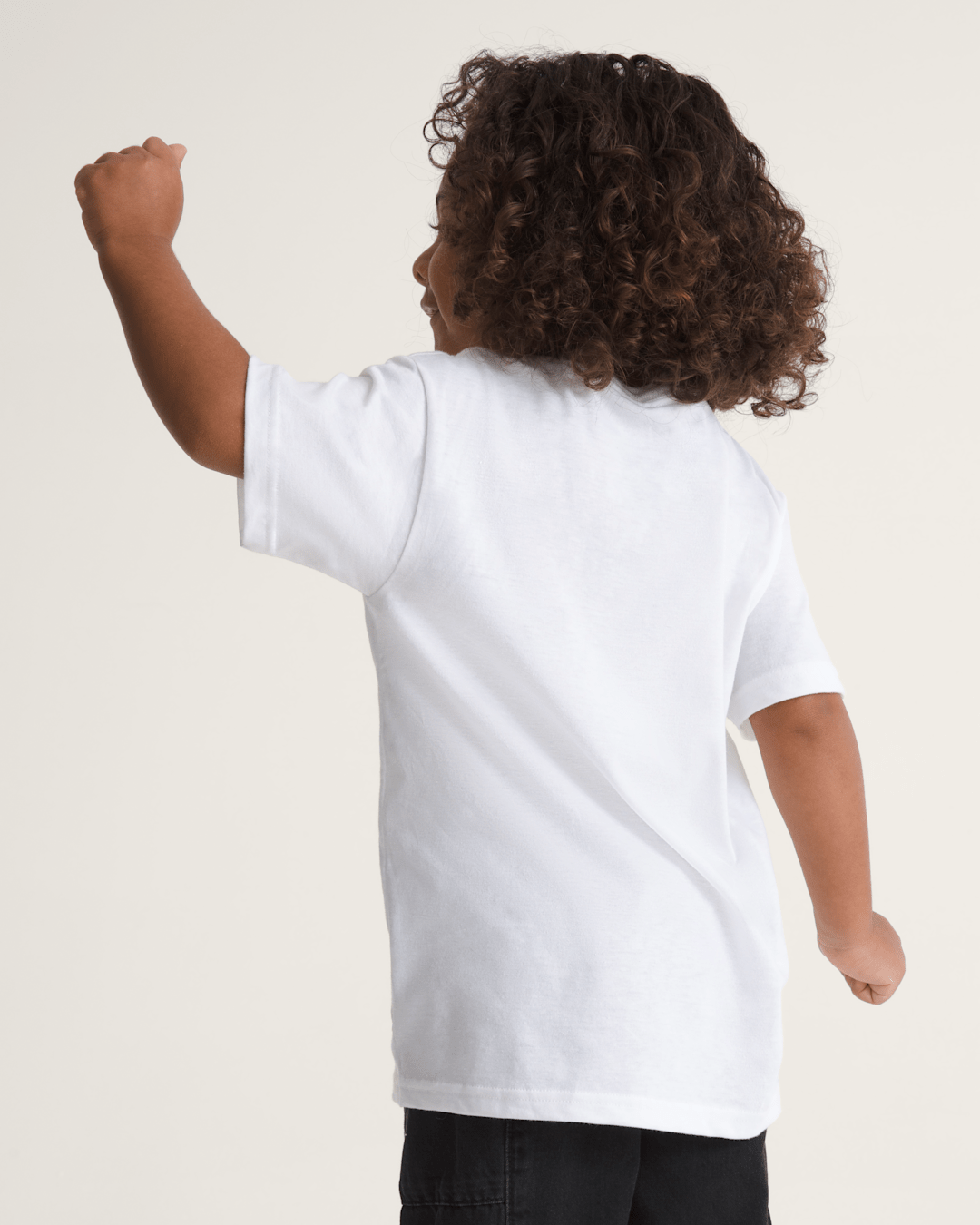Little Kids Keep on Pushing T-Shirt in White | Vans online
