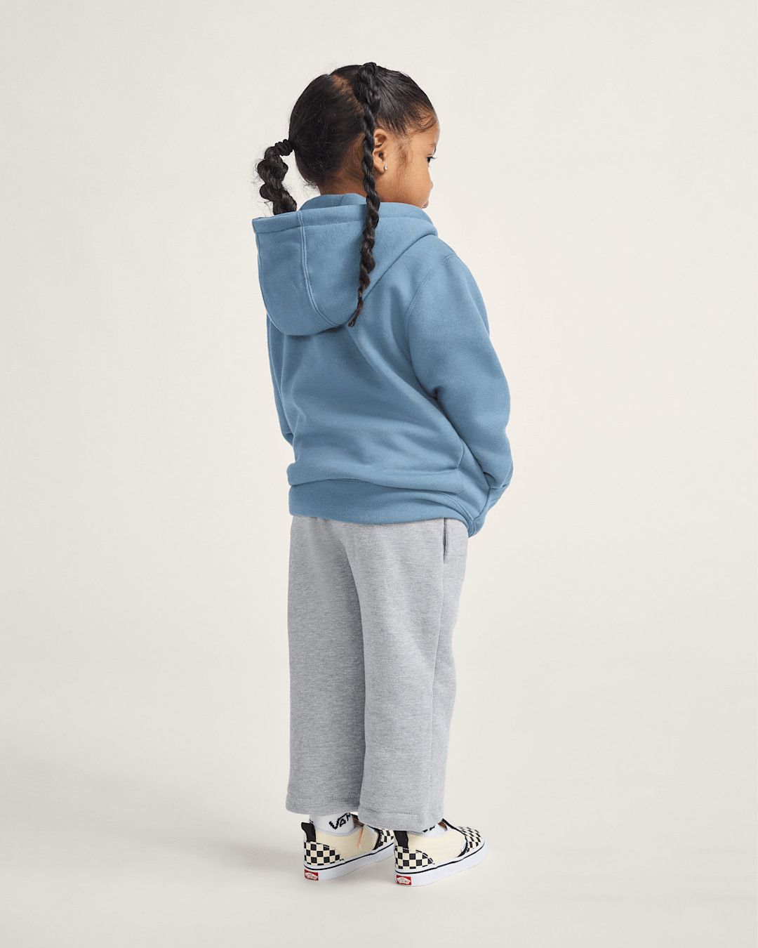 Little Kids Vans Sk8 Pullover Hoodie in Stormy Weather Black | Vans near me