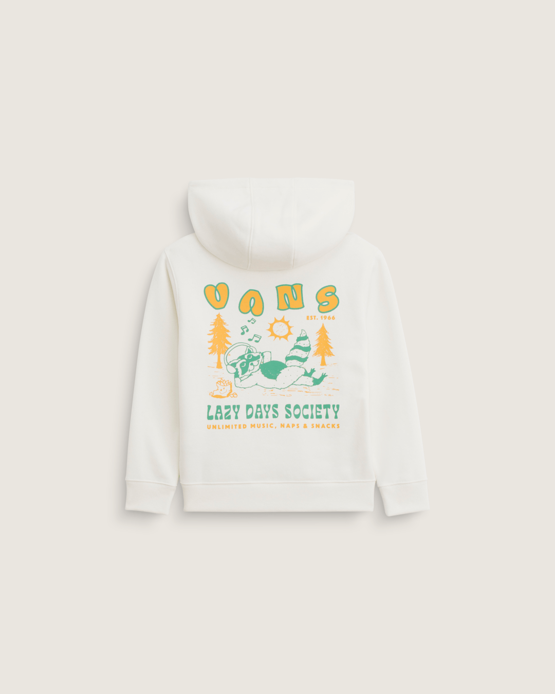 Little Kids Lazy Daze Pullover Sweatshirt in Marshmallow White | Vans discount