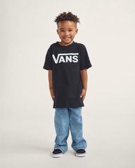 Toddler Vans Classic Kids Black/White T-Shirt | Vans outlet