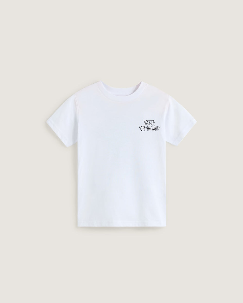 Little Kids Stomper T-Shirt in White | Vans online