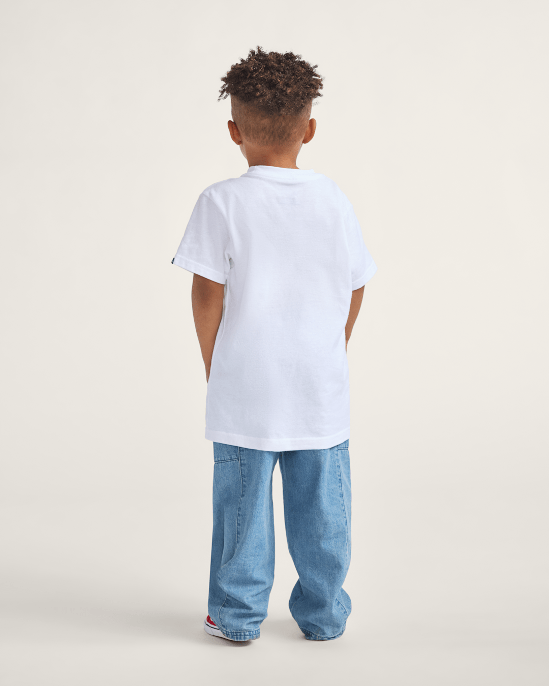 Little Kids Naithin Denim Pants in Stonewash Blue | Vans outlet