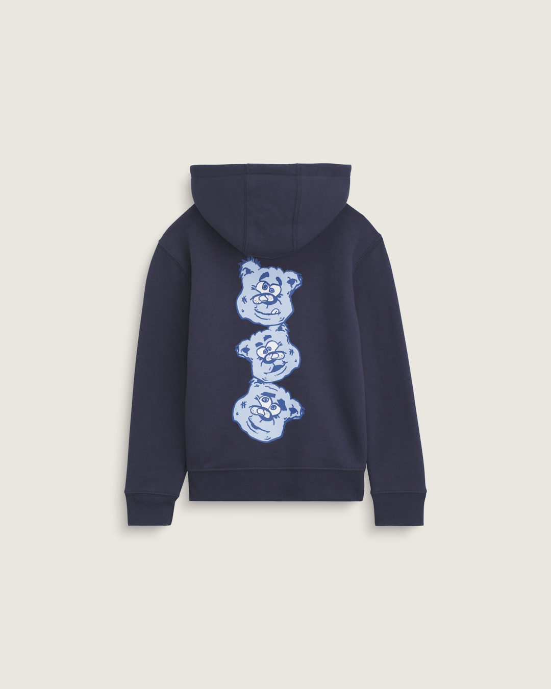 Little Kids Dizzy Bear Zip Hoodie in Parisian Night Blue | Vans near me
