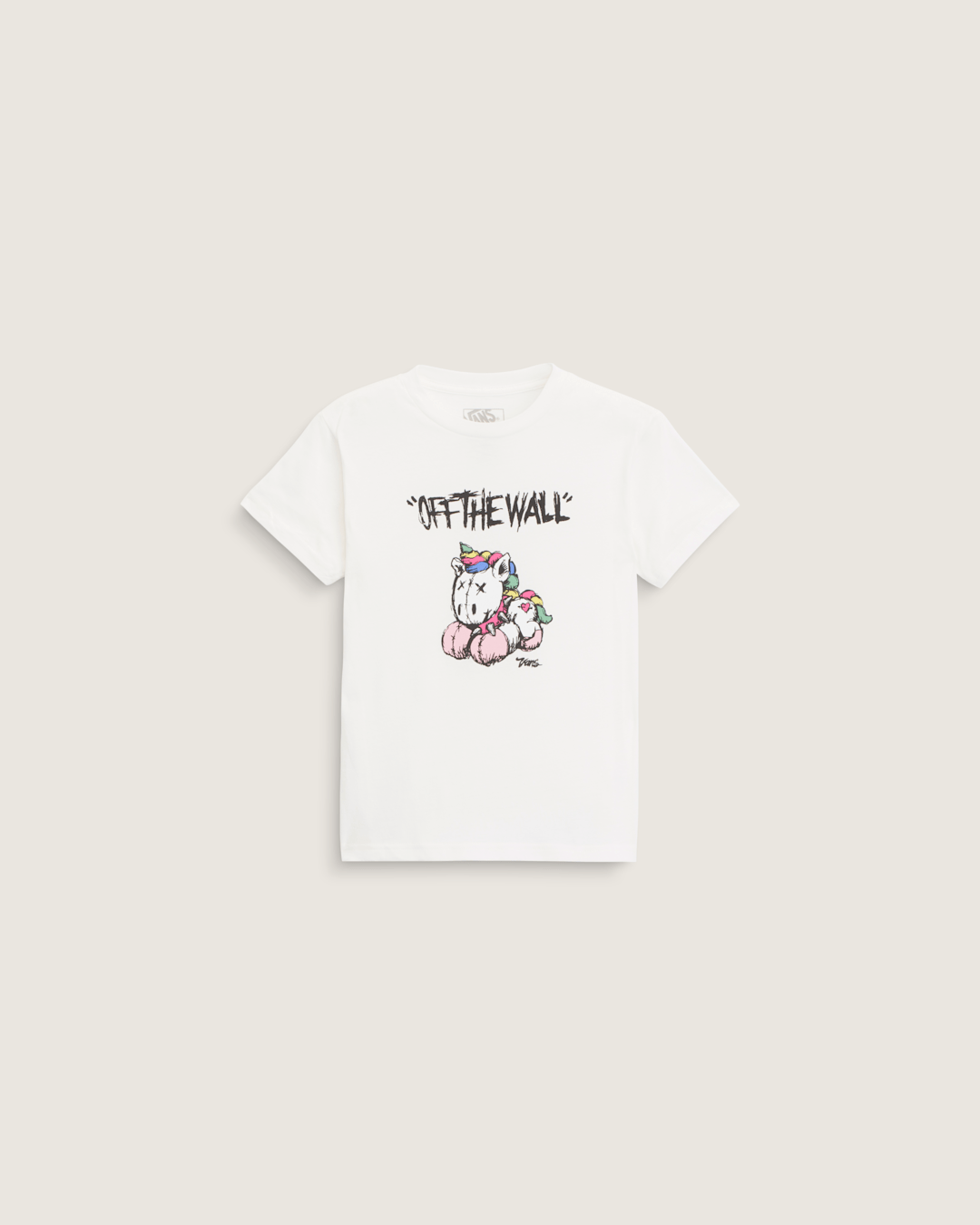 Little Kids Unicorn T-Shirt in Marshmallow White | Vans online