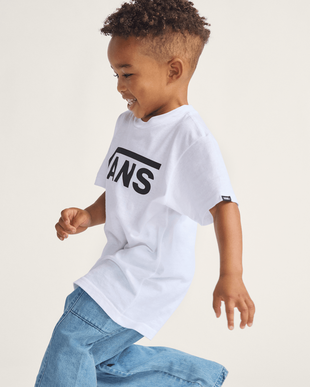 Toddler Vans Classic Kids White/Black T-Shirt | Vans outlet