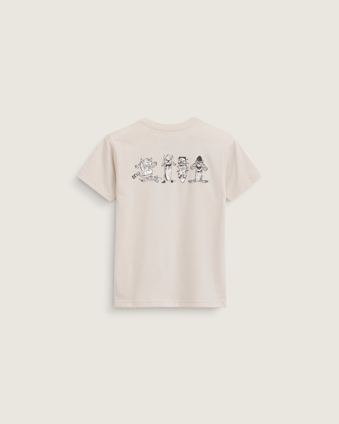 Little Kids Sk8 Posse T-Shirt in Taupe Mist Grey | Vans on sale