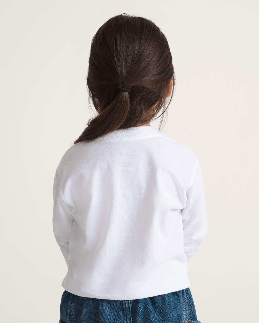 Little Kids Sun Dip Long Sleeve T-Shirt in White | Vans discount