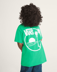 Little Kids Sano T-Shirt in Vivid Verdant Green | Vans online