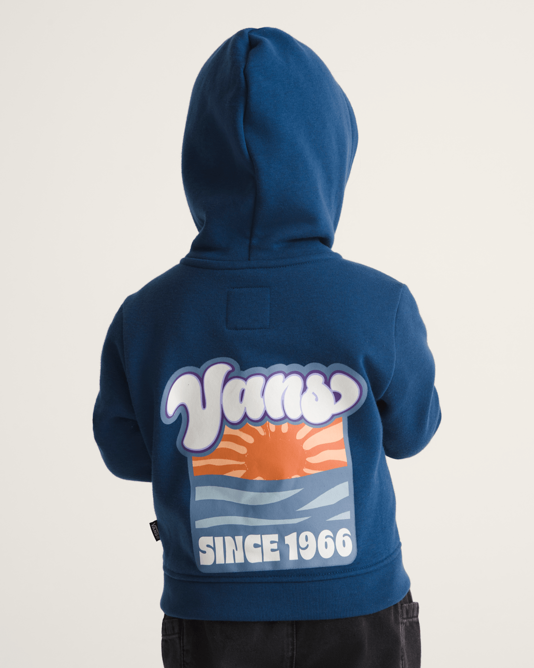 Little Kids Sundip Zip Hoodie in Deep Indigo Blue | Vans near me