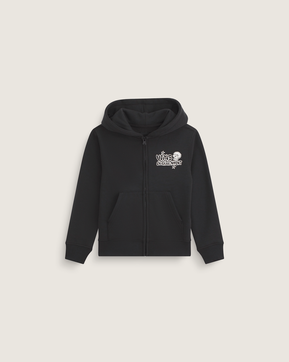 Little Kids Vans Entertainment Zip Hoodie in Black | Vans sale