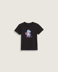 Little Kids Prehistoric Skater T-Shirt in Black | Vans discount