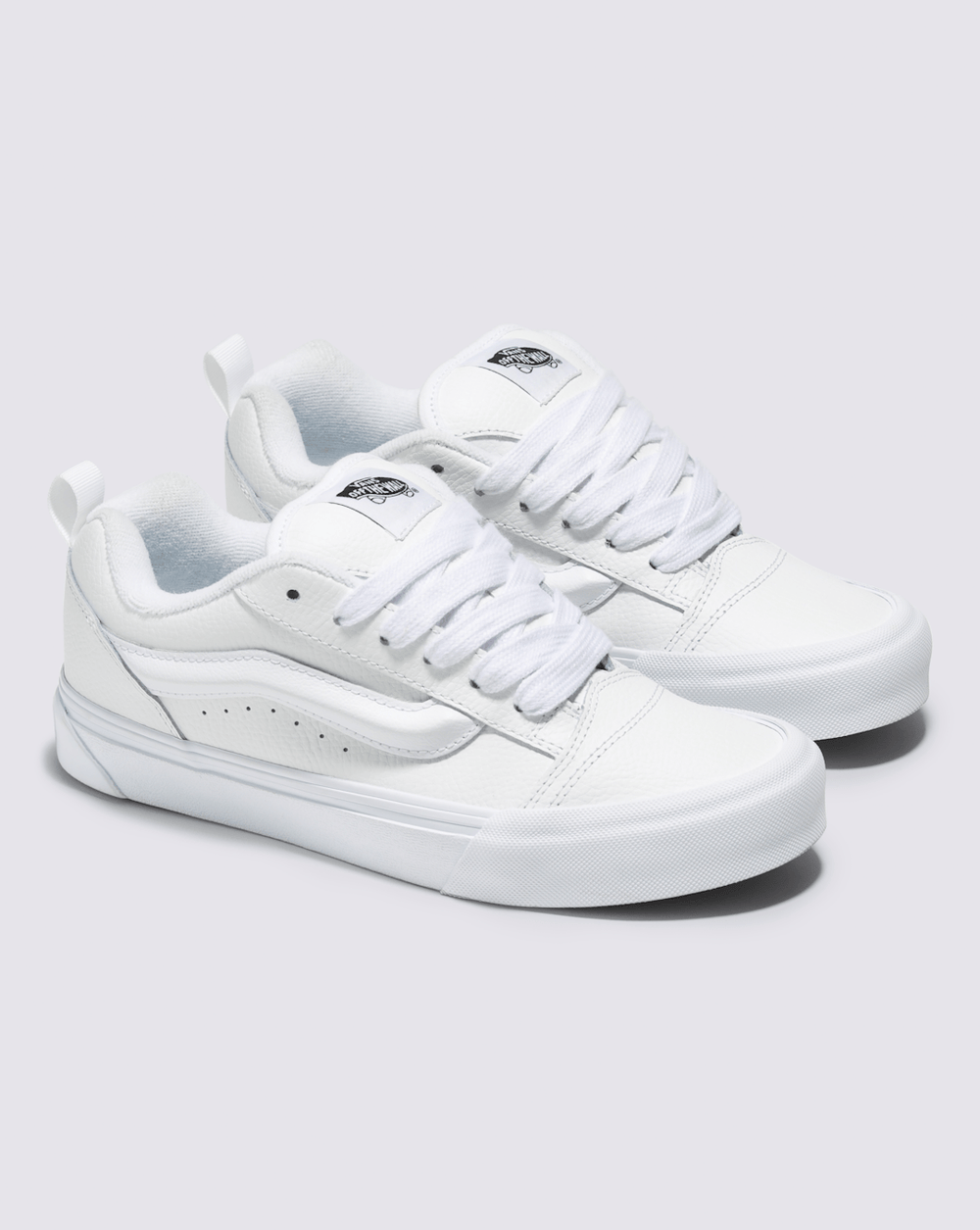 Knu Skool Shoe in True White | Vans outlet