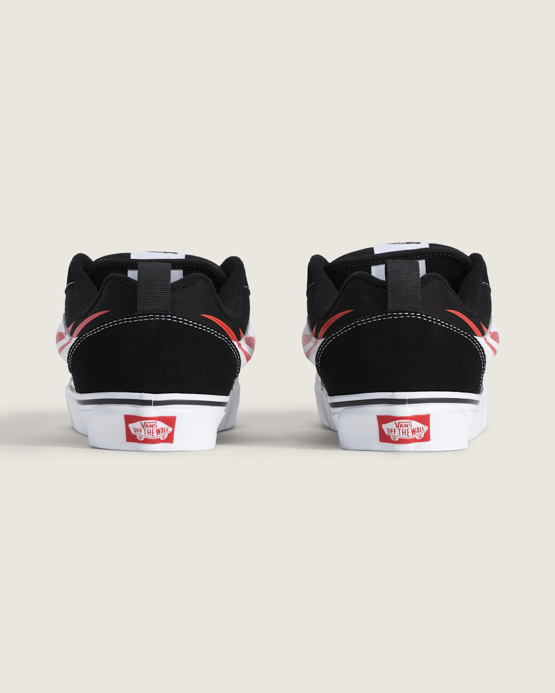 Knu Skool Shoe in Black / Red | Vans near me