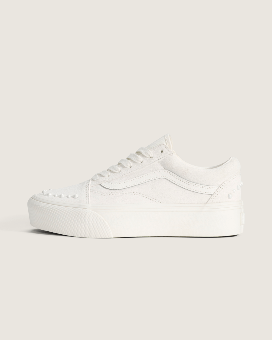 Old Skool Platform Shoe in Marshmallow White | Vans on sale