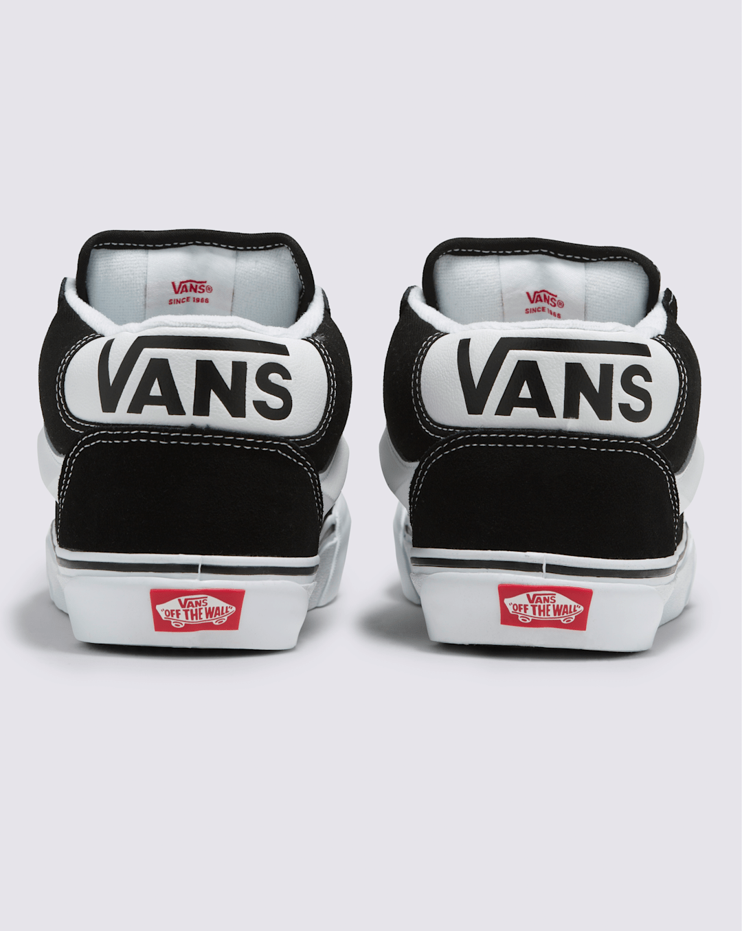 Knu Mid Shoe in Black / True White | Vans sale