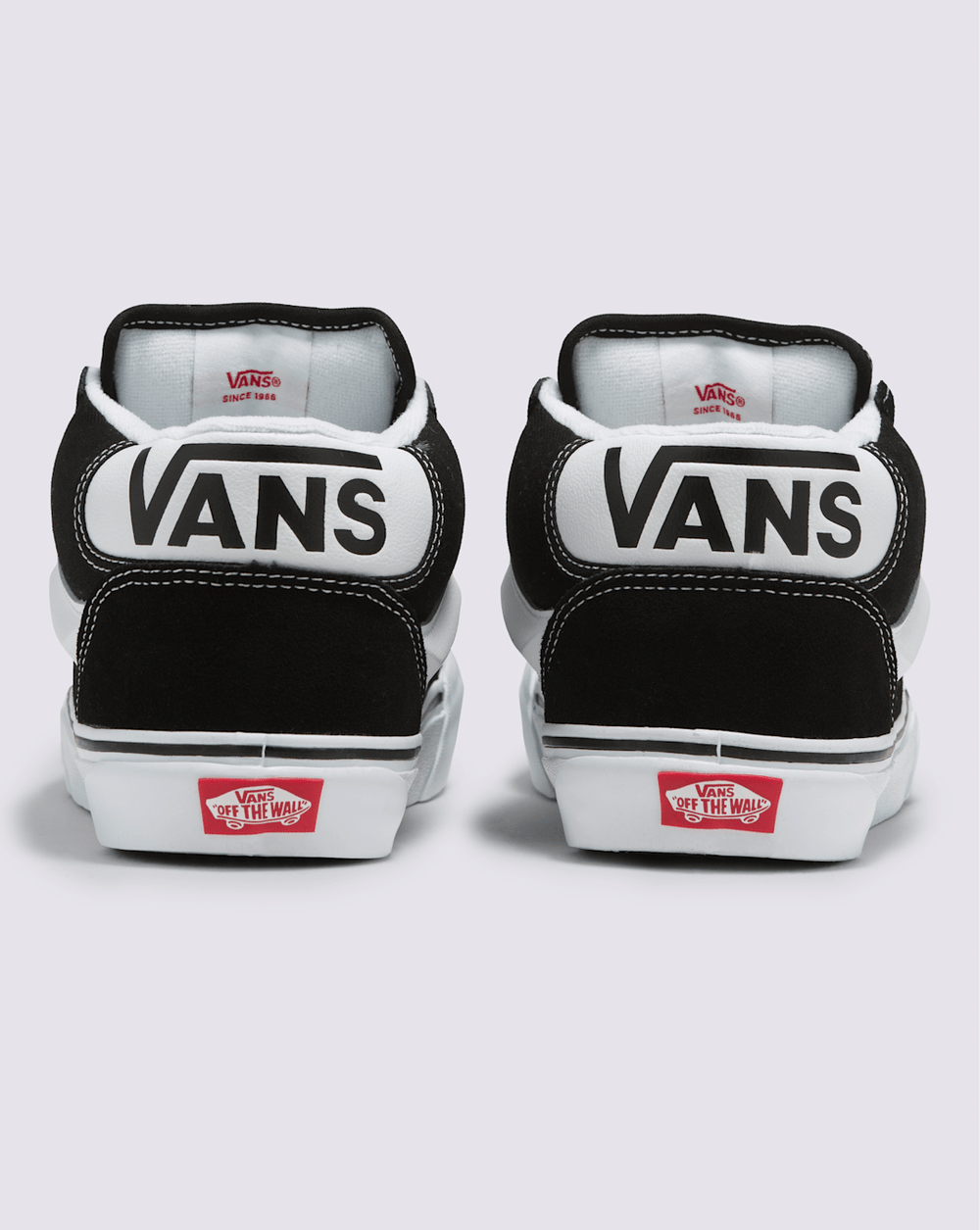 Knu Mid Shoe in Black / True White | Vans sale