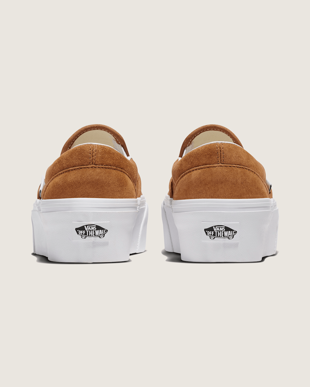 Classic Slip-On Platform Shoe in Chipmunk Brown | Vans outlet