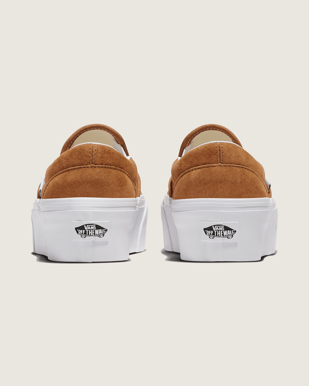 Classic Slip-On Platform Shoe in Chipmunk Brown | Vans outlet