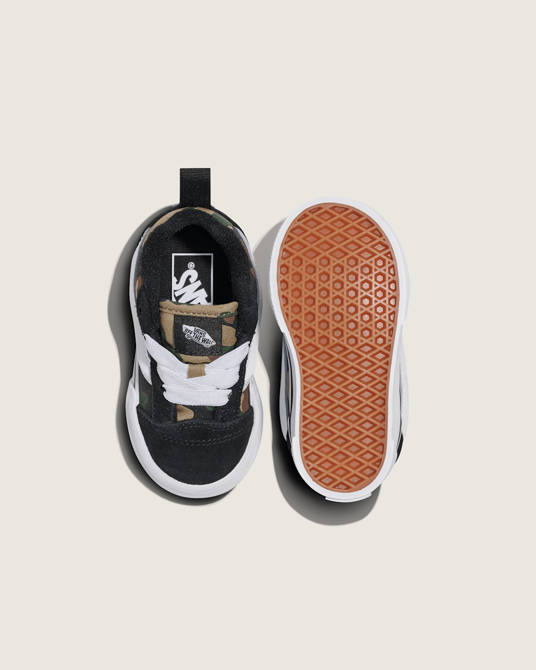 Toddler Knu Skool Shoe in Camo Jungle Green | Vans outlet