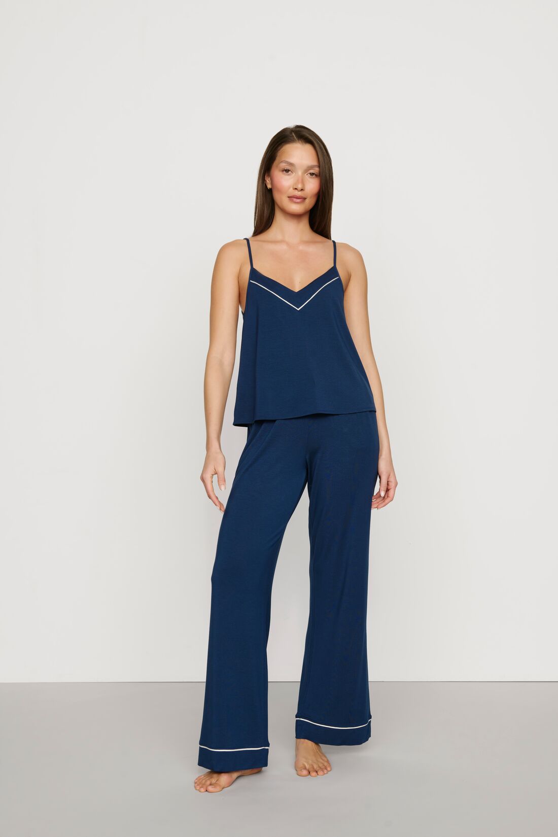 Eberjey Gisele TENCEL™ Modal V Neck Cami & Pant PJ Set