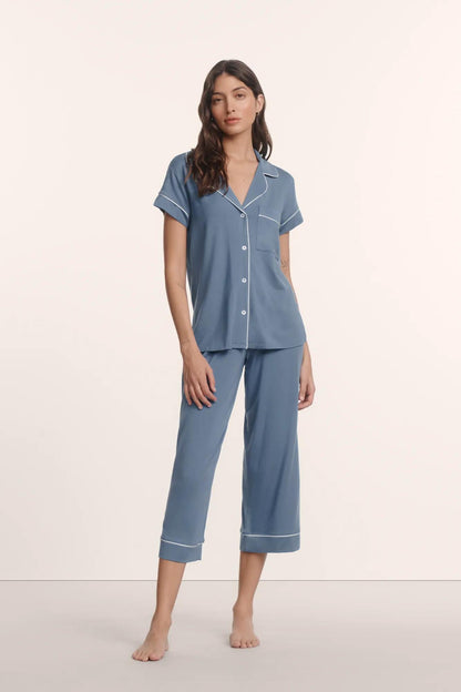 Slate Blue/Ivory,X-Small