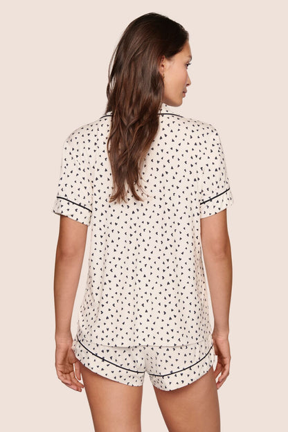 Eberjey Gisele Printed TENCEL™ Modal Relaxed Short PJ Set