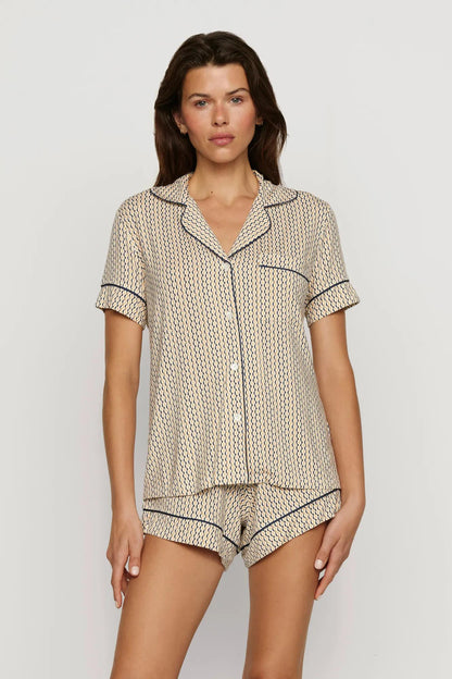 Hourglass Sunbeam/Navy,XX-Small