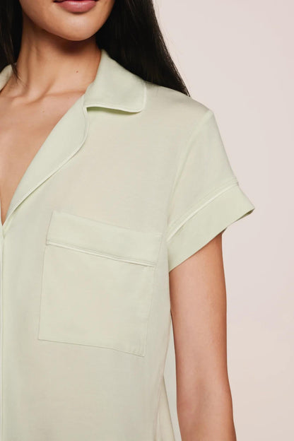Eberjey Gisele TENCEL™ Modal Short Sleeve Cropped PJ Set