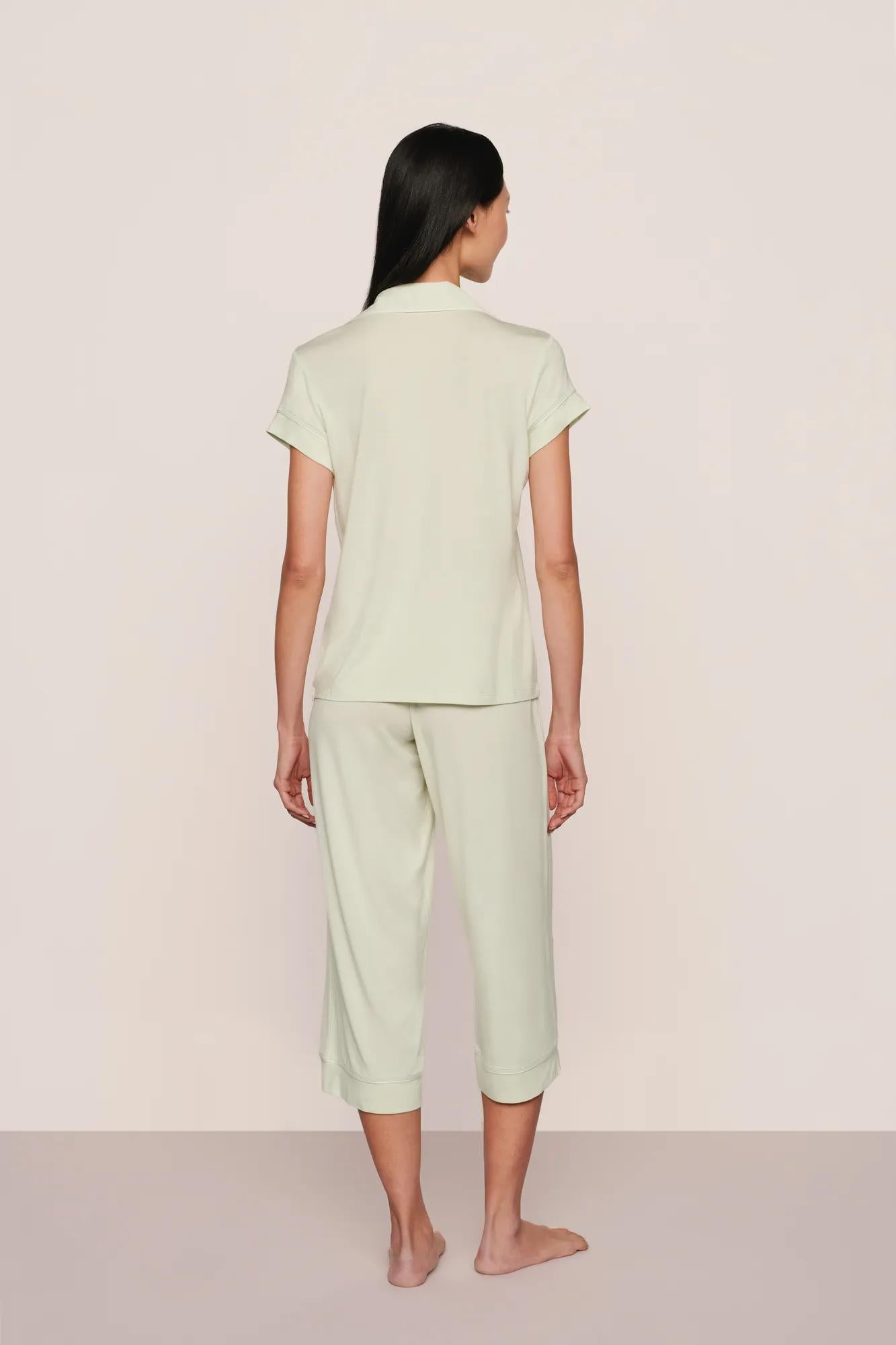 Eberjey Gisele TENCEL™ Modal Short Sleeve Cropped PJ Set
