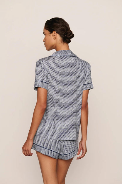 Eberjey Gisele Printed TENCEL™ Modal Relaxed Short PJ Set