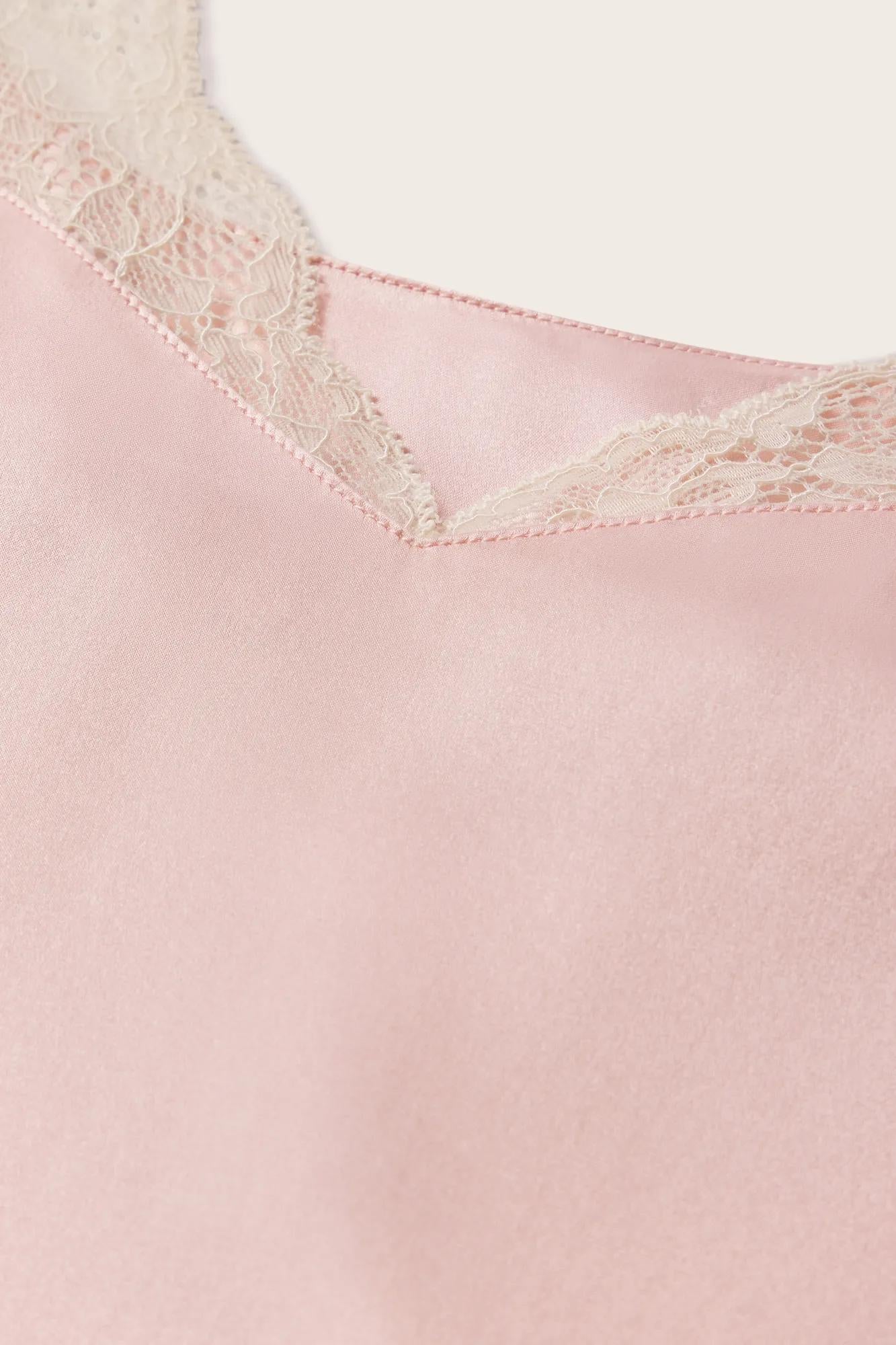 Eberjey Washable Silk Lace Cami & Short Set