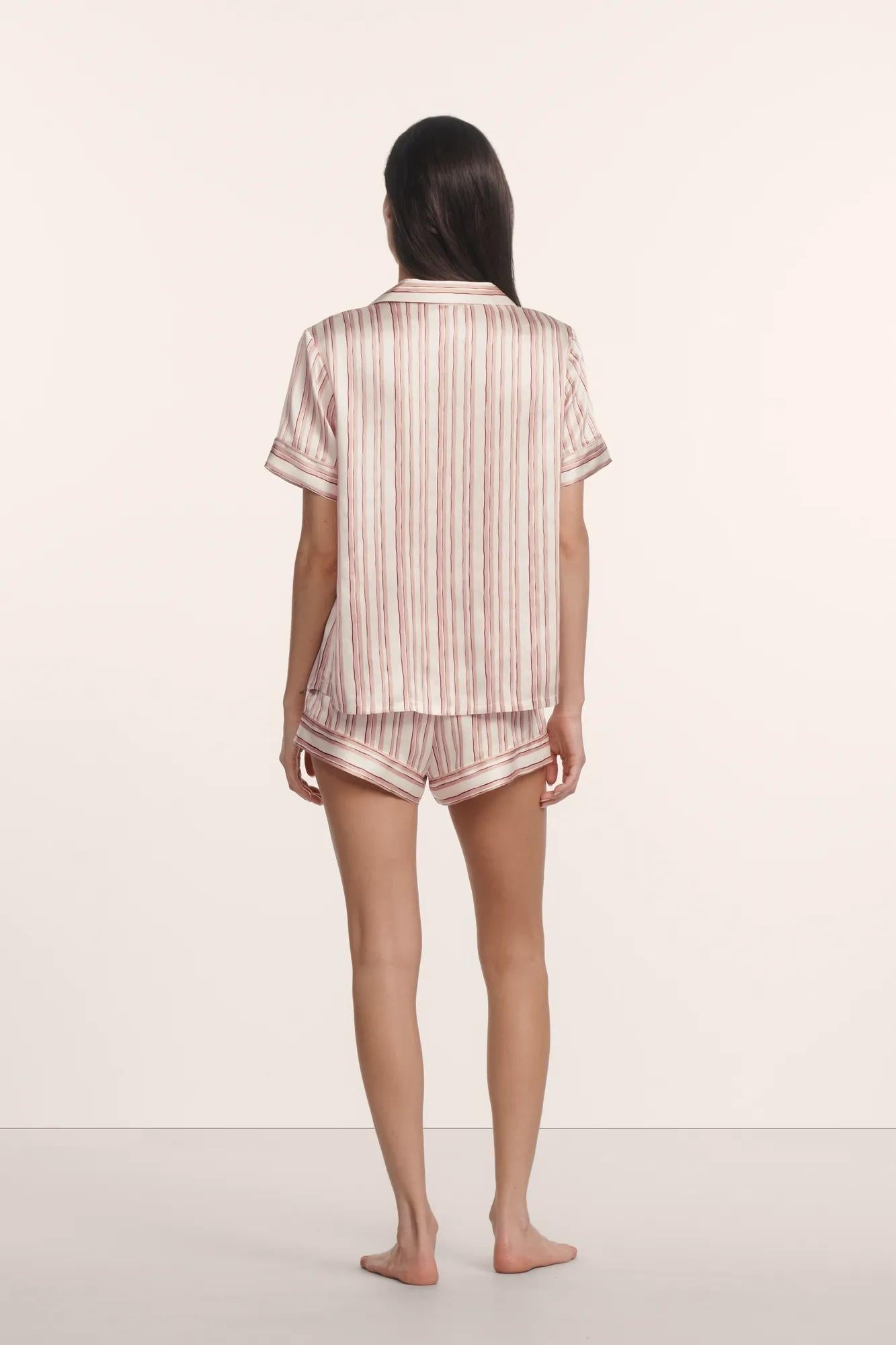 Eberjey Eberjey x ILIA - Inez Washable Silk Printed Short PJ Set