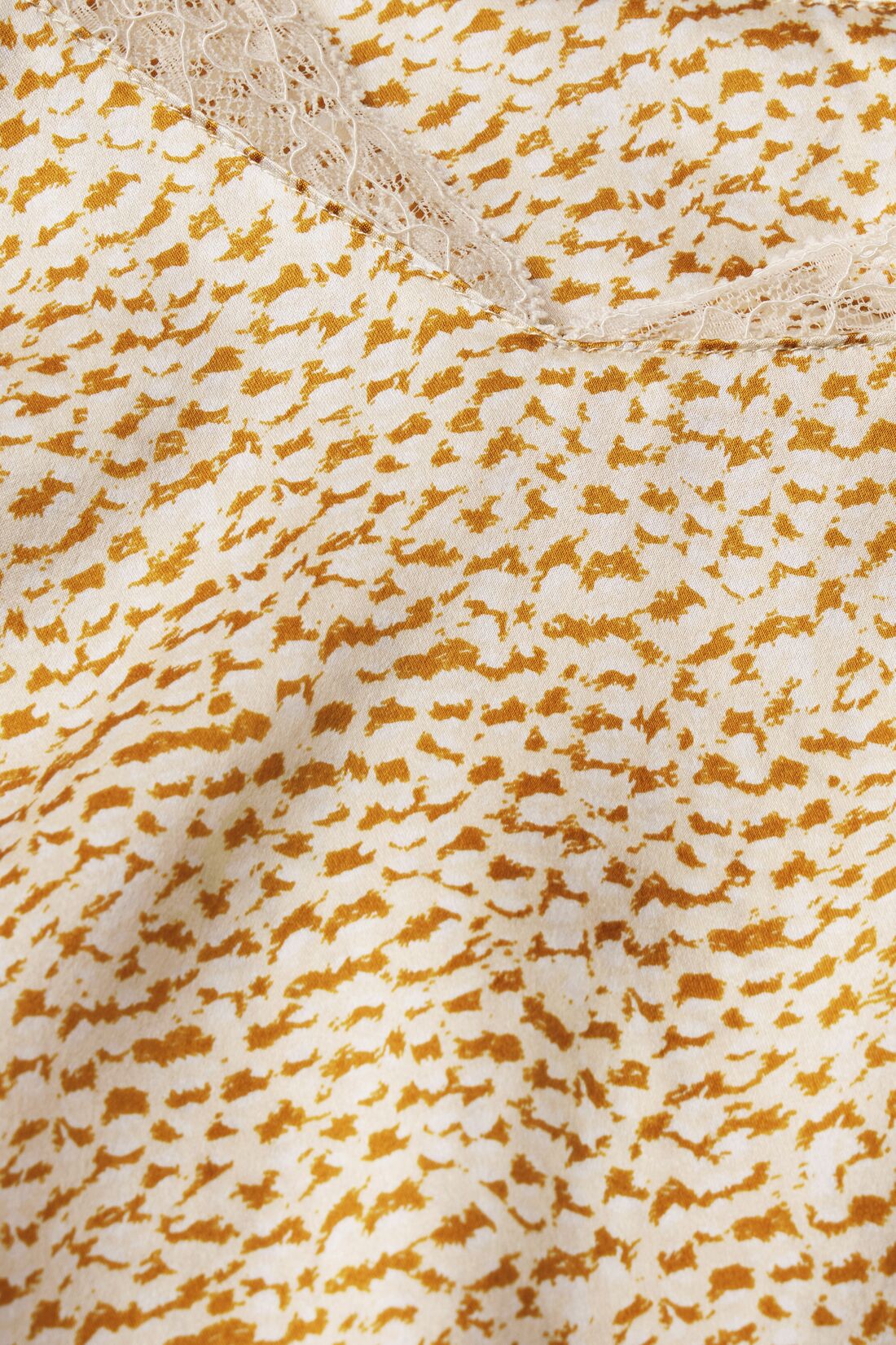 Eberjey Washable Silk Printed Lace Cami & Short Set