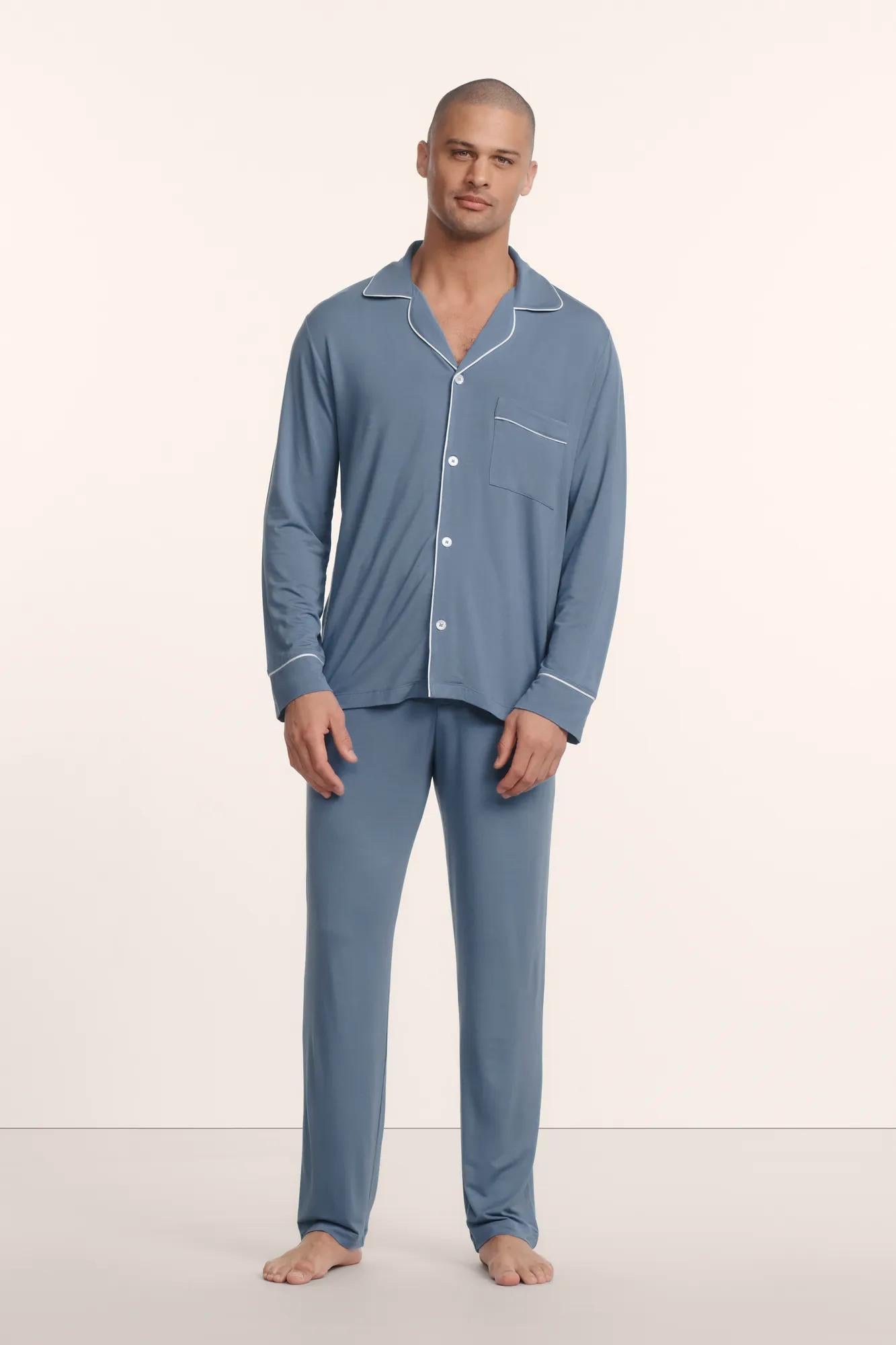 Eberjey William TENCEL™ Modal Long PJ Set