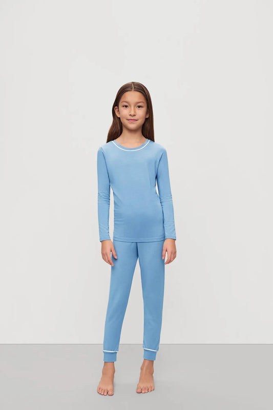 Eberjey Kids TENCEL™ Modal Unisex Long PJ Set