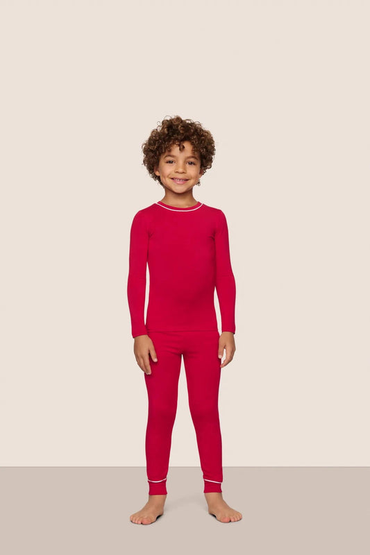 Eberjey Kids TENCEL™ Modal Unisex Long PJ Set