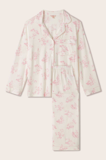 Eberjey Gisele Printed TENCEL™ Modal Long PJ Set