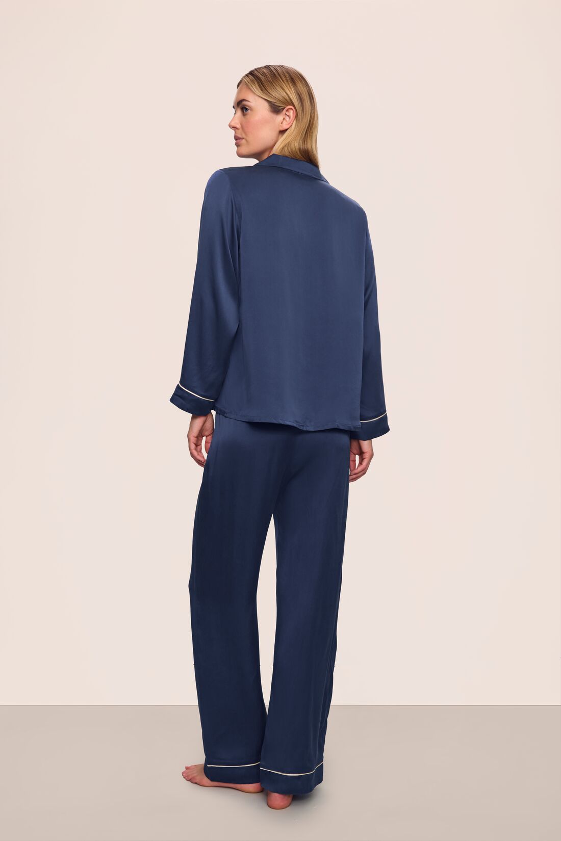 Eberjey Inez Washable Silk Long PJ Set