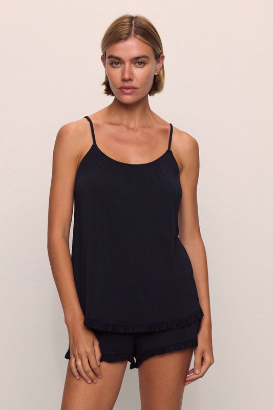 Eberjey Gisele TENCEL™ Modal Ruffle Cami & Shortie Short Set