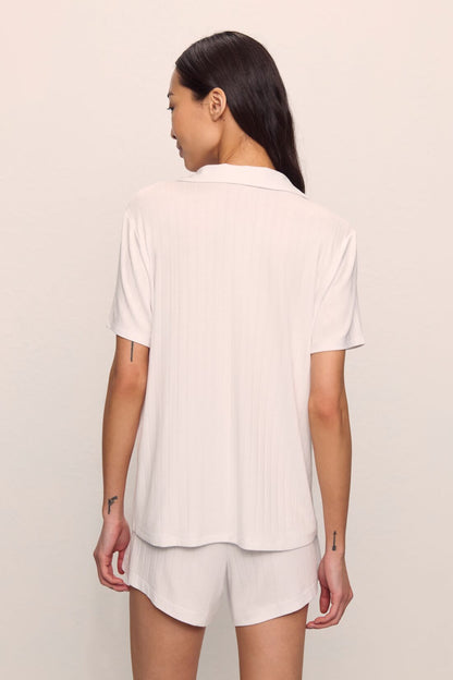 Eberjey Gisele TENCEL™ Modal Rib Relaxed Short PJ Set