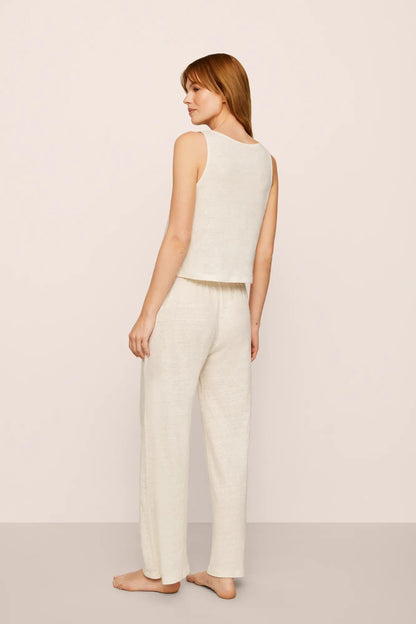 Eberjey Organic Linen Knit High Waisted Pant