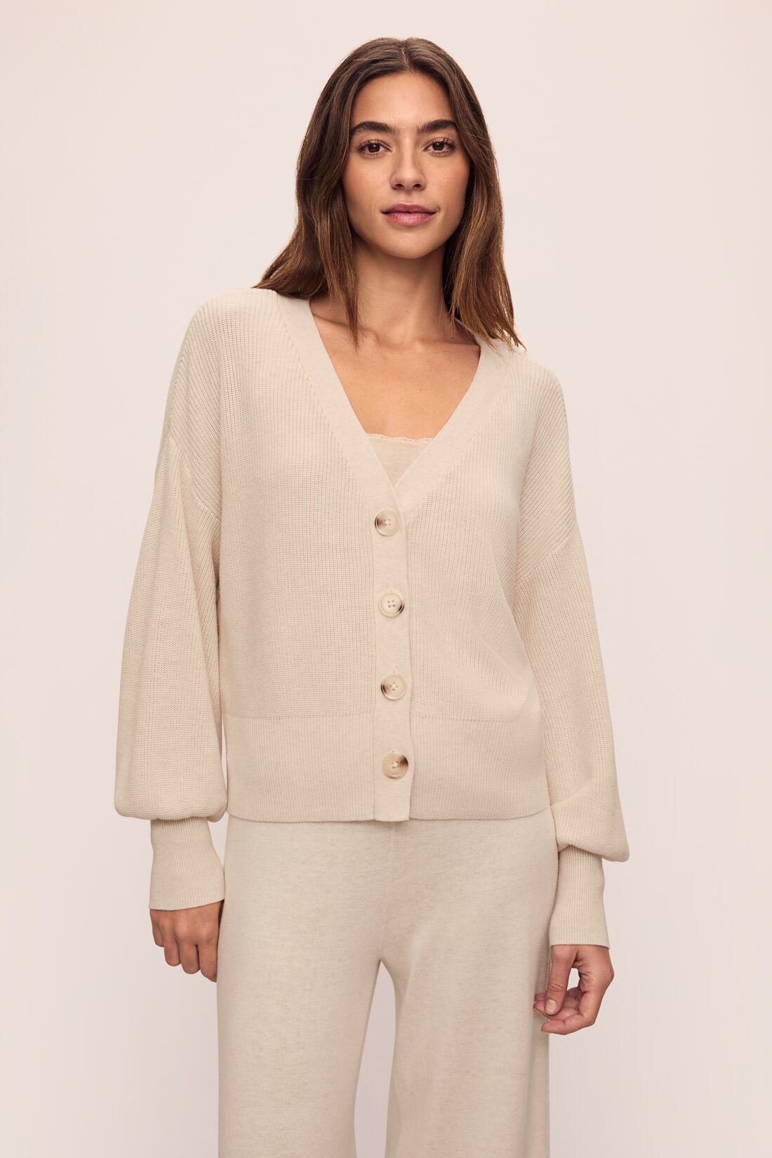 Eberjey Fine Gauge Sweater Cardigan