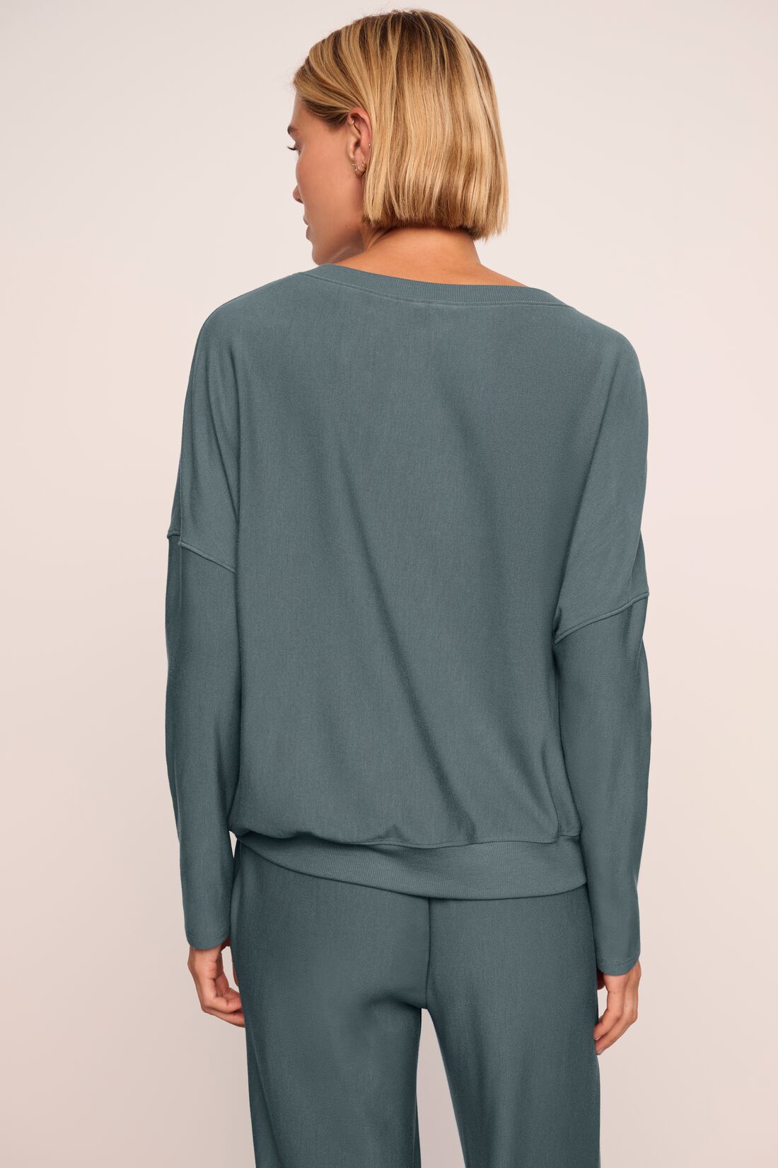 Eberjey Softest Sweats Boat Neck Pullover