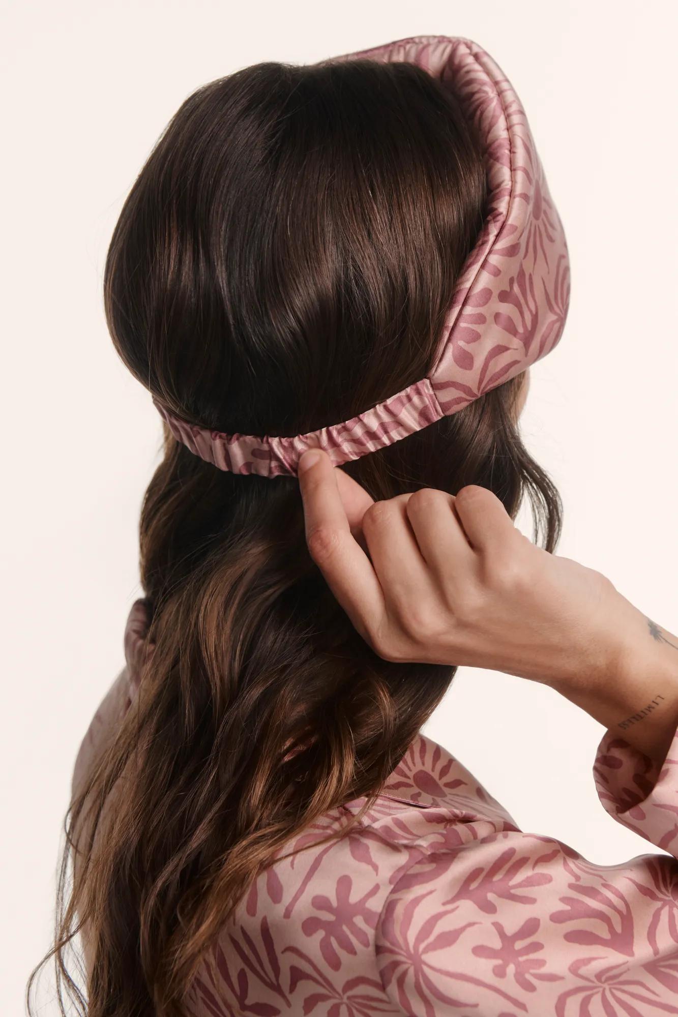 Eberjey Eberjey x ILIA - Inez Washable Silk Printed Eye Mask