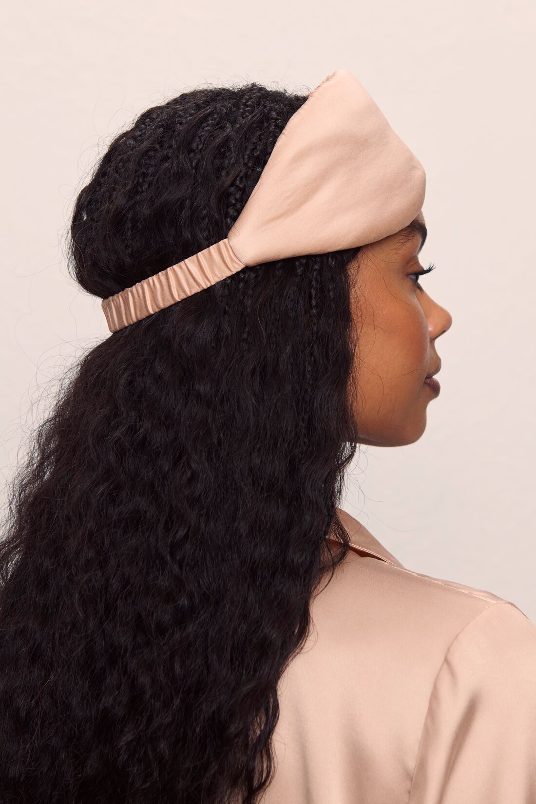 Eberjey Inez Washable Silk Eye Mask