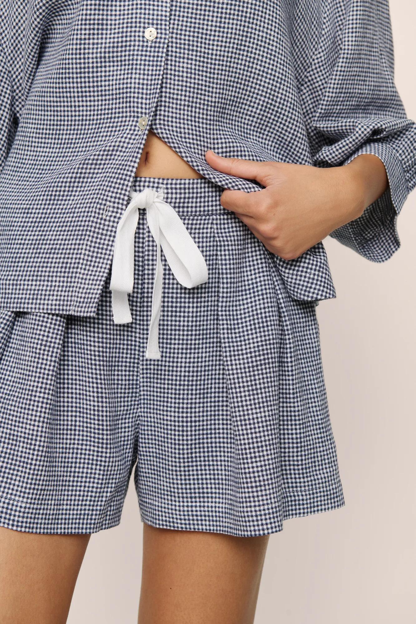 Eberjey Linen Blend Relaxed Short