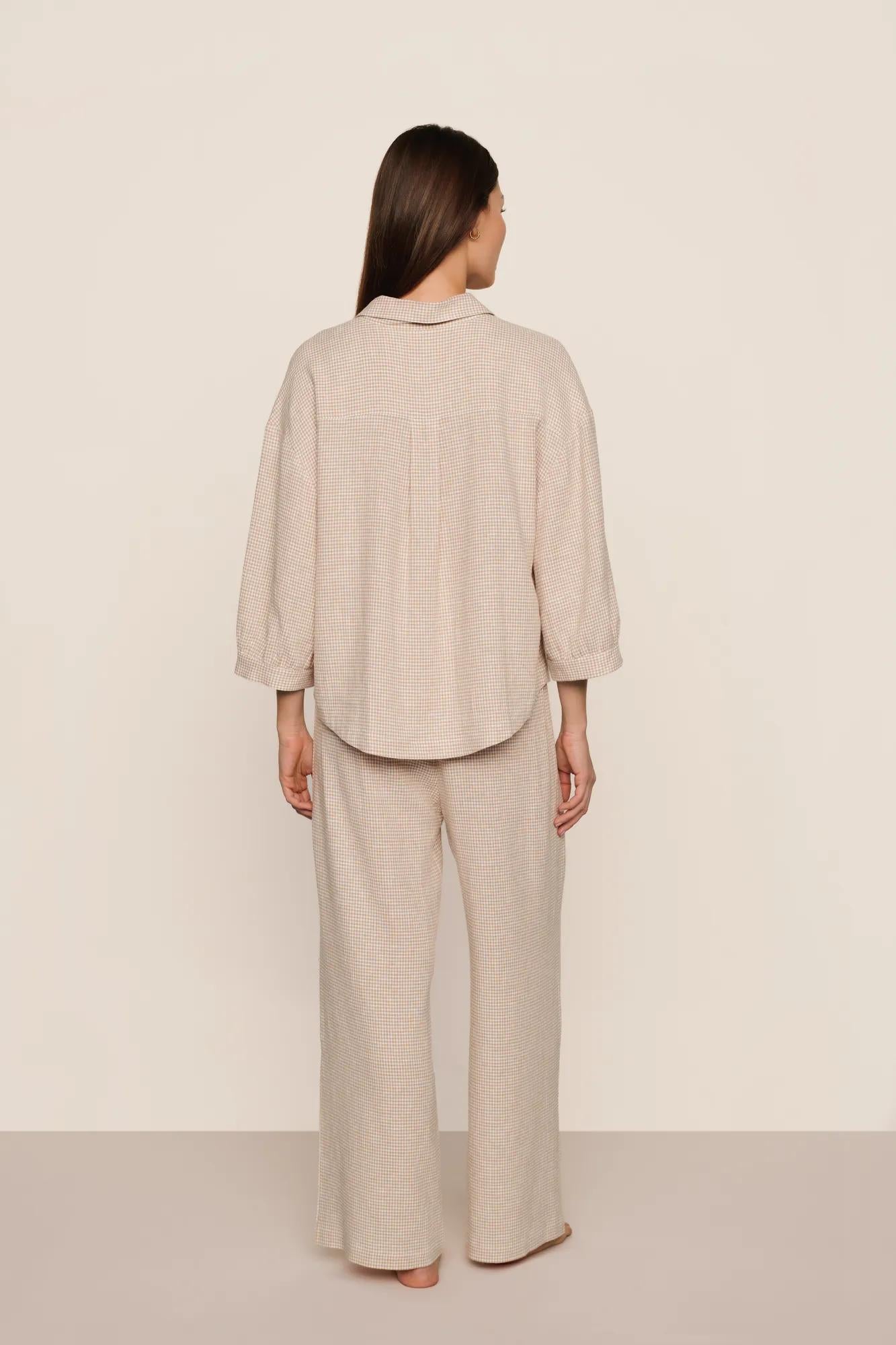Eberjey Linen Blend Relaxed Top