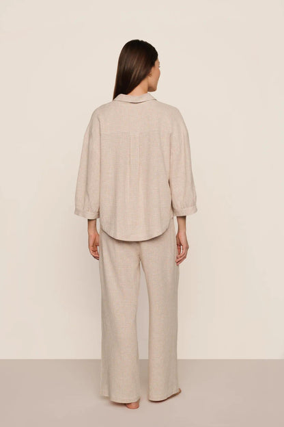 Eberjey Linen Blend Relaxed Top