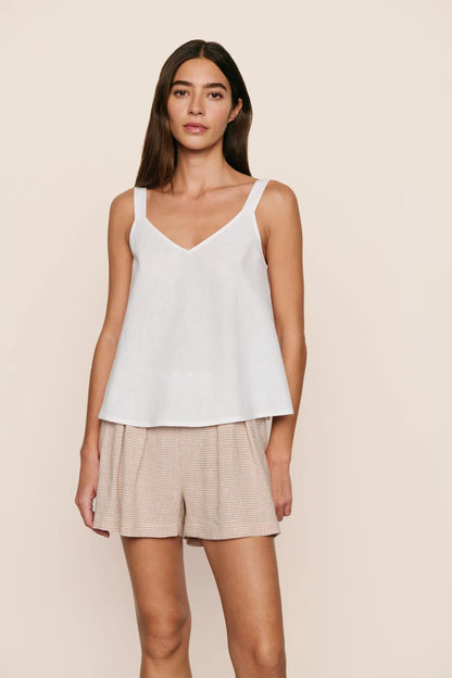Eberjey Linen Blend Relaxed Short