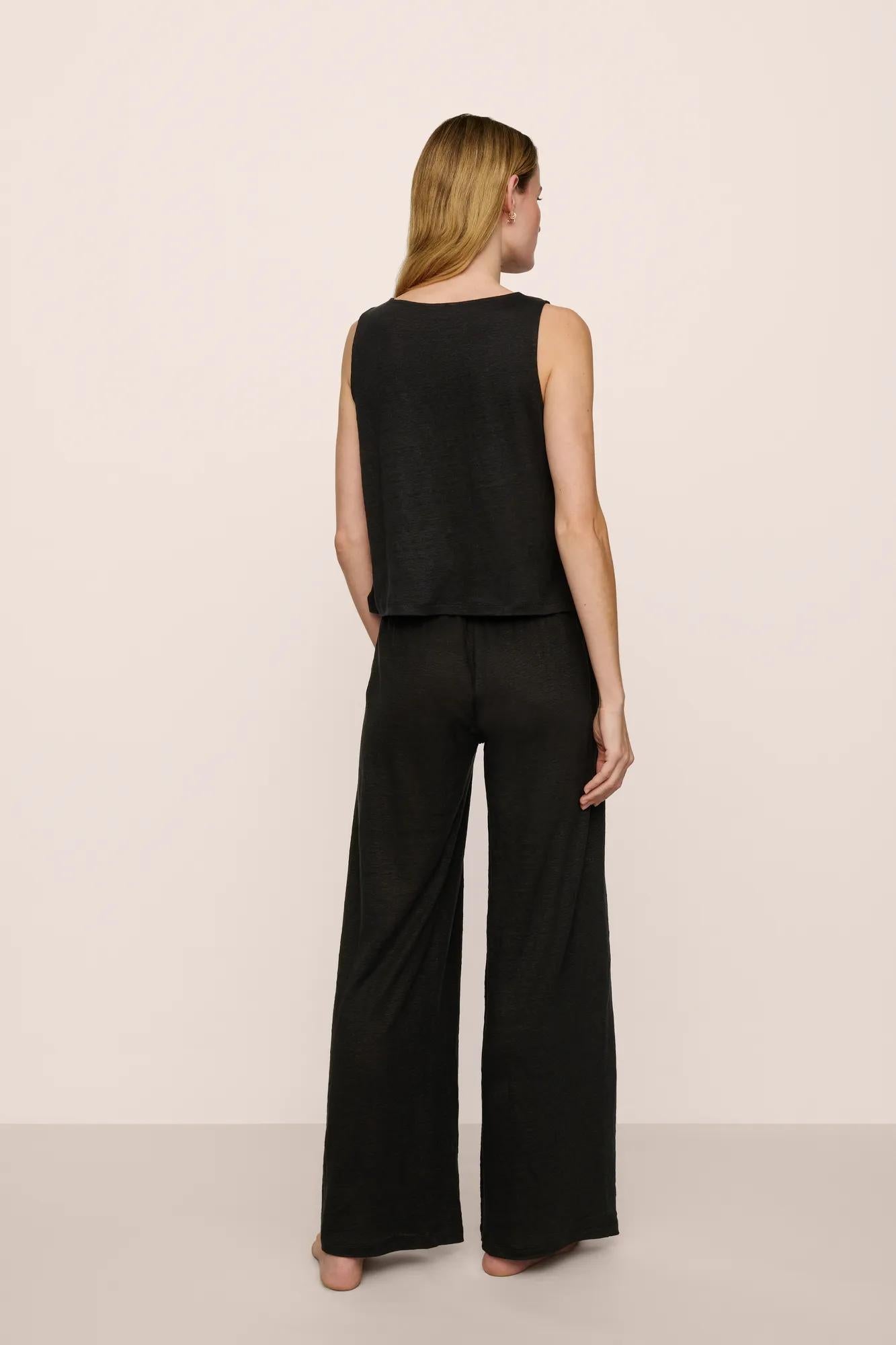 Eberjey Organic Linen Knit High Waisted Pant
